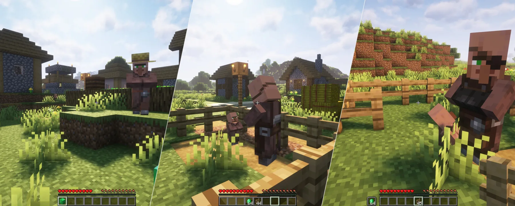 Simple Villager Follow — Simple Villager Follow screenshots 1–3