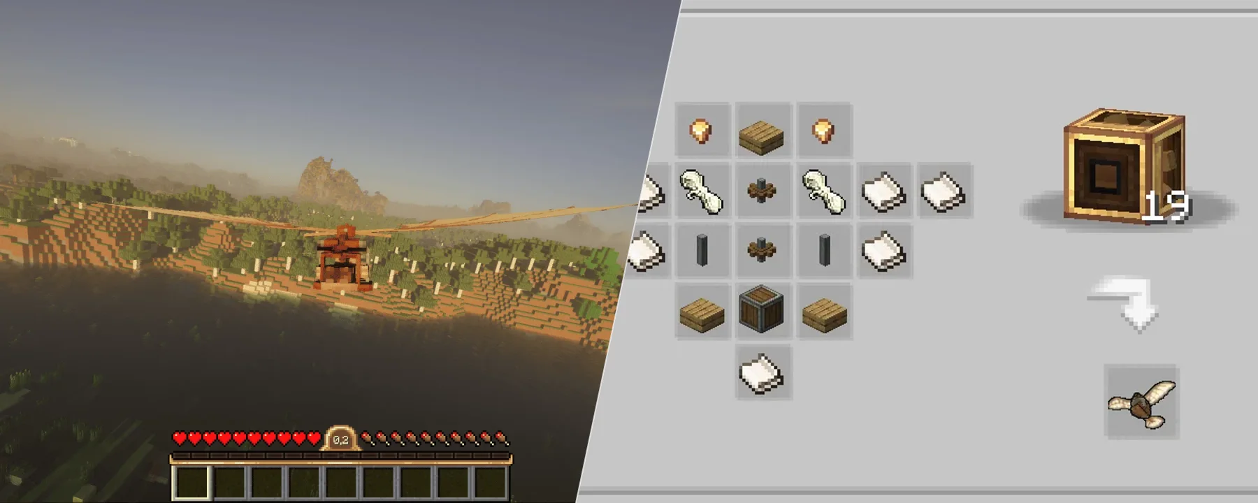 Create: Ornithopter Glider — Create: Ornithopter Glider screenshots 1–2