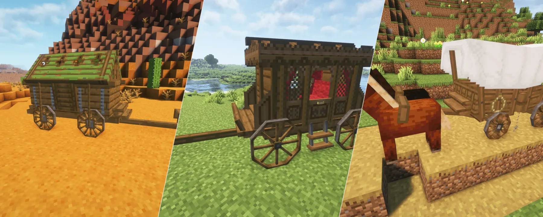 Trotting Wagons — Trotting Wagons screenshots 1–3