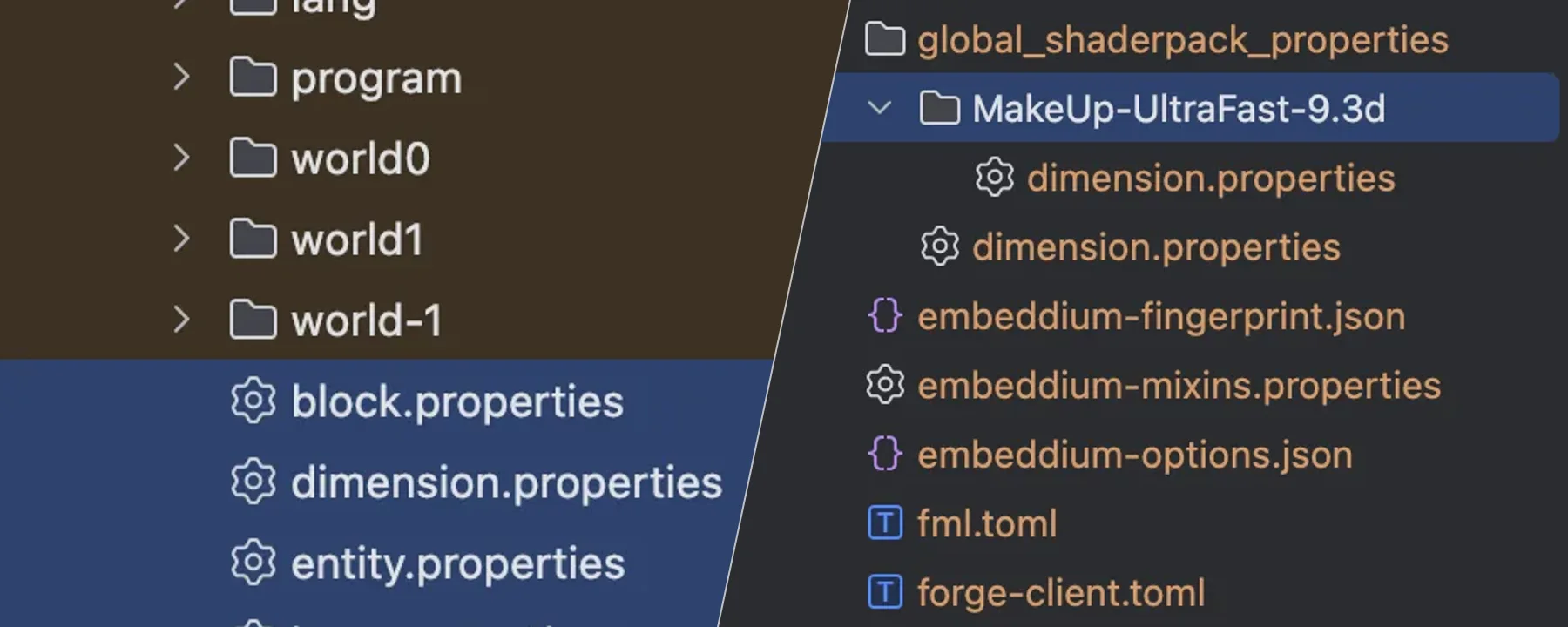 Global Shaderpack Properties — Global Shaderpack Properties screenshots 1–2