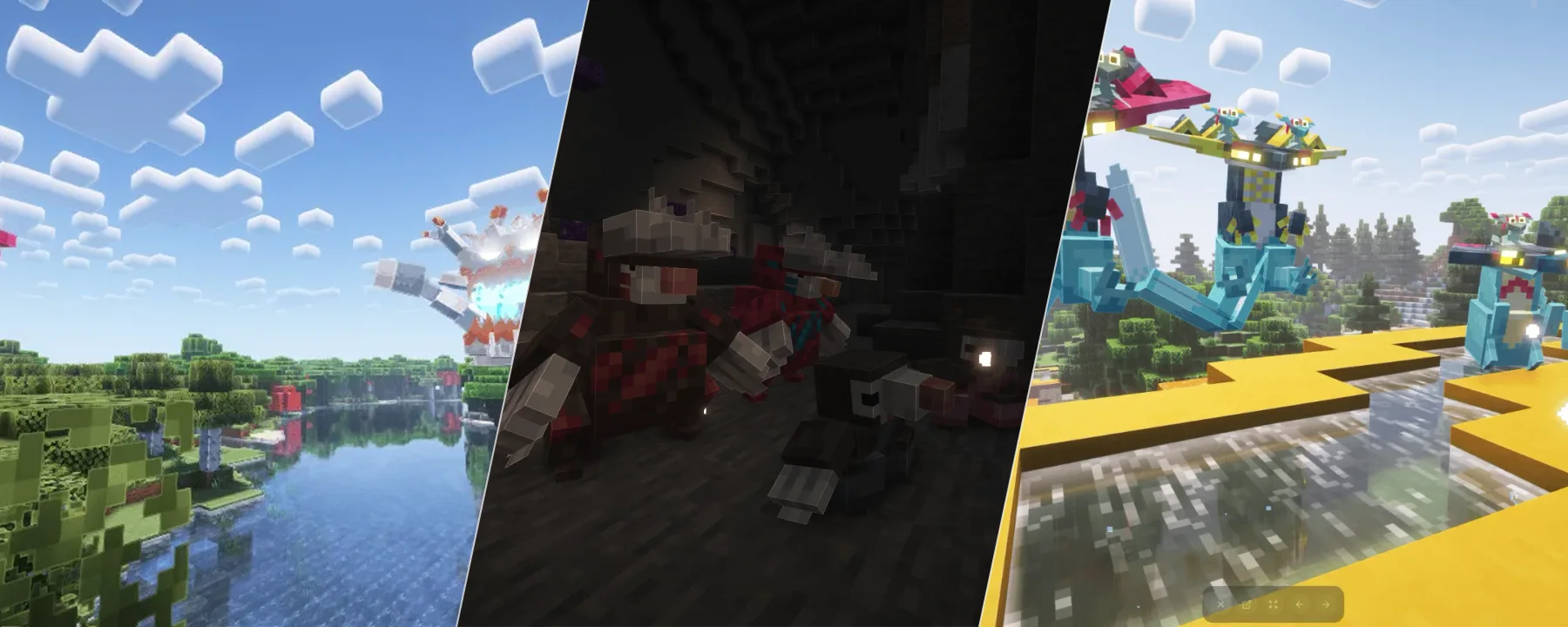MoreMons [Cobblemon] — MoreMons [Cobblemon] screenshots 1–3