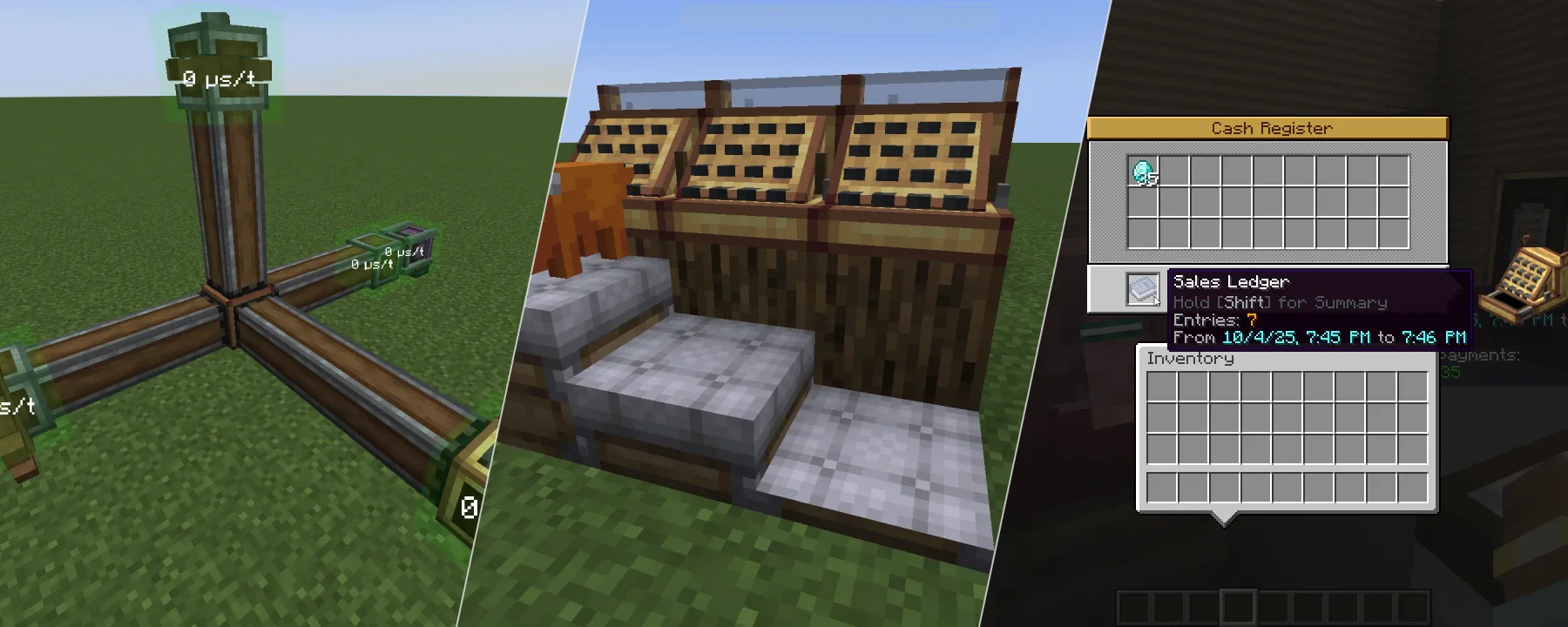 Create: Additional Logistics — Create: Additional Logistics screenshots 1–3