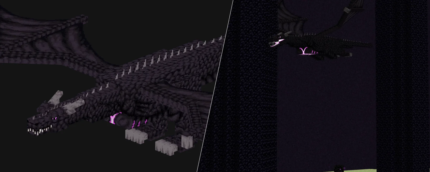 Ender Dragon Reborn — Ender Dragon Reborn screenshots 1–2