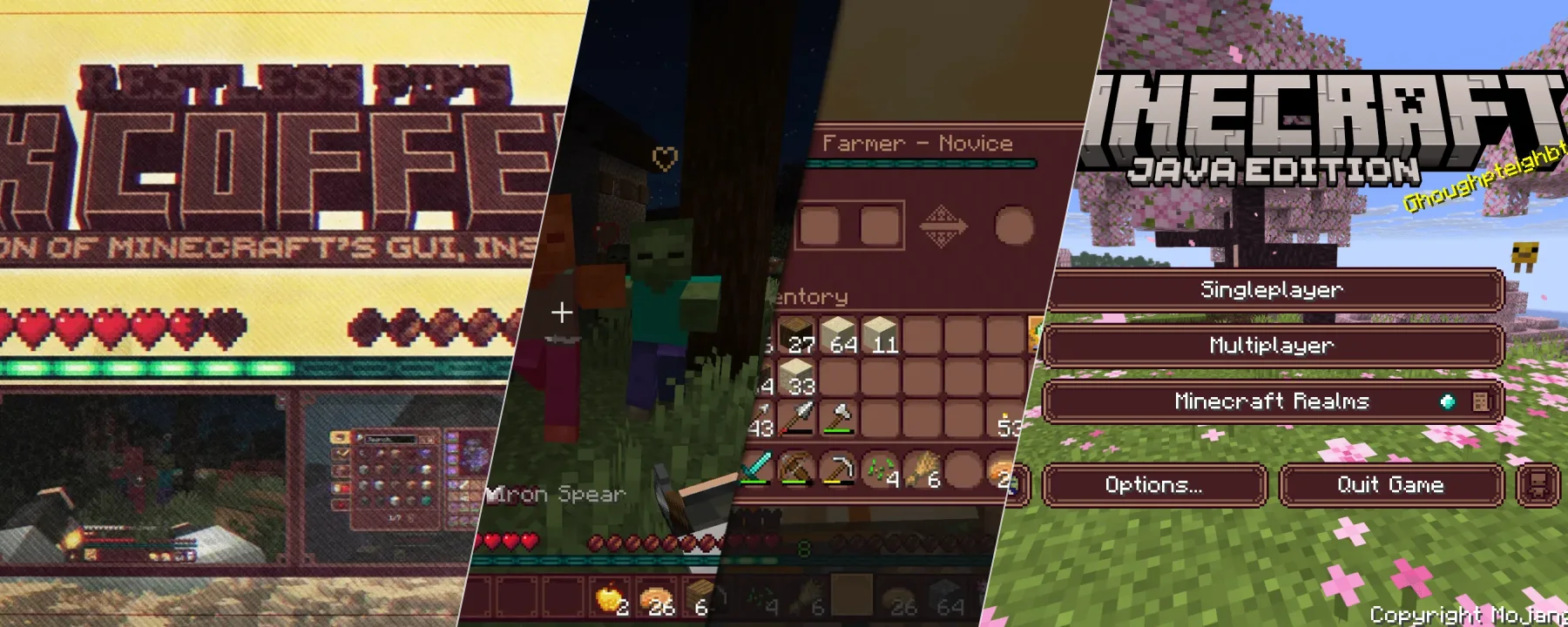 Dark Coffee GUI — Dark Coffee GUI screenshots 1–3