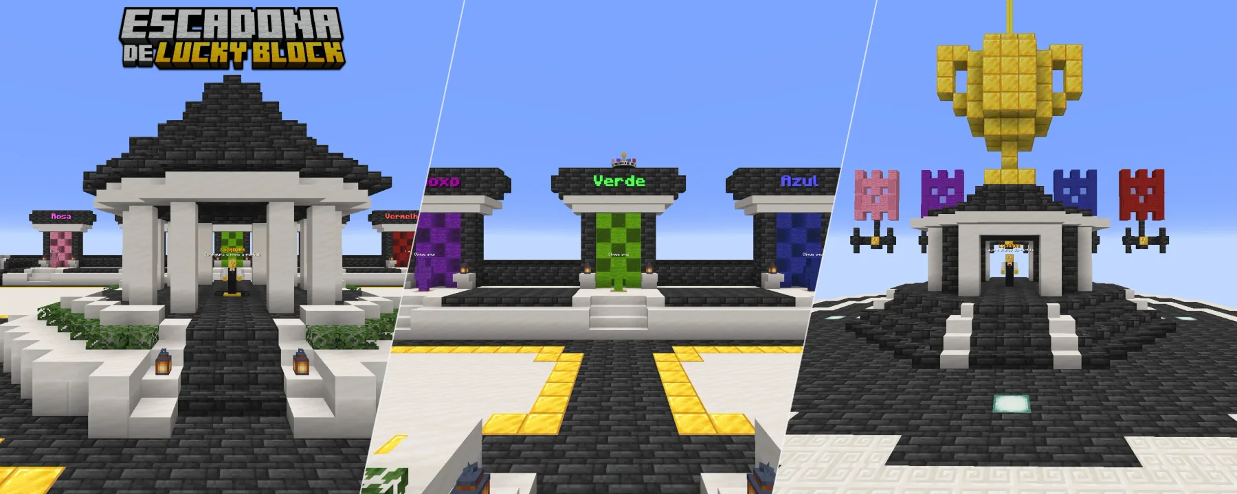 Escadona de LuckyBlock — Escadona de LuckyBlock screenshots 1–3