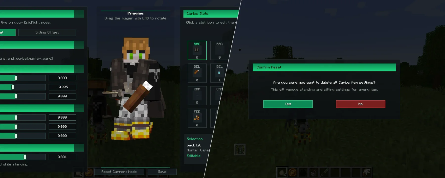 Epic Fight: Curios Compat 3.0 — Epic Fight: Curios Compat 3.0 screenshots 1–2