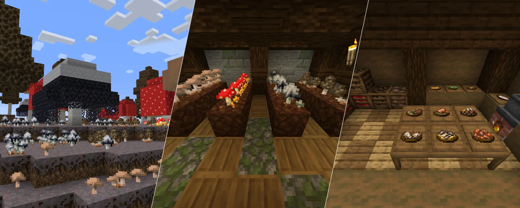 Fungi Delight (Farmers Delight Addon) — Fungi Delight (Farmers Delight Addon) screenshots 1–3