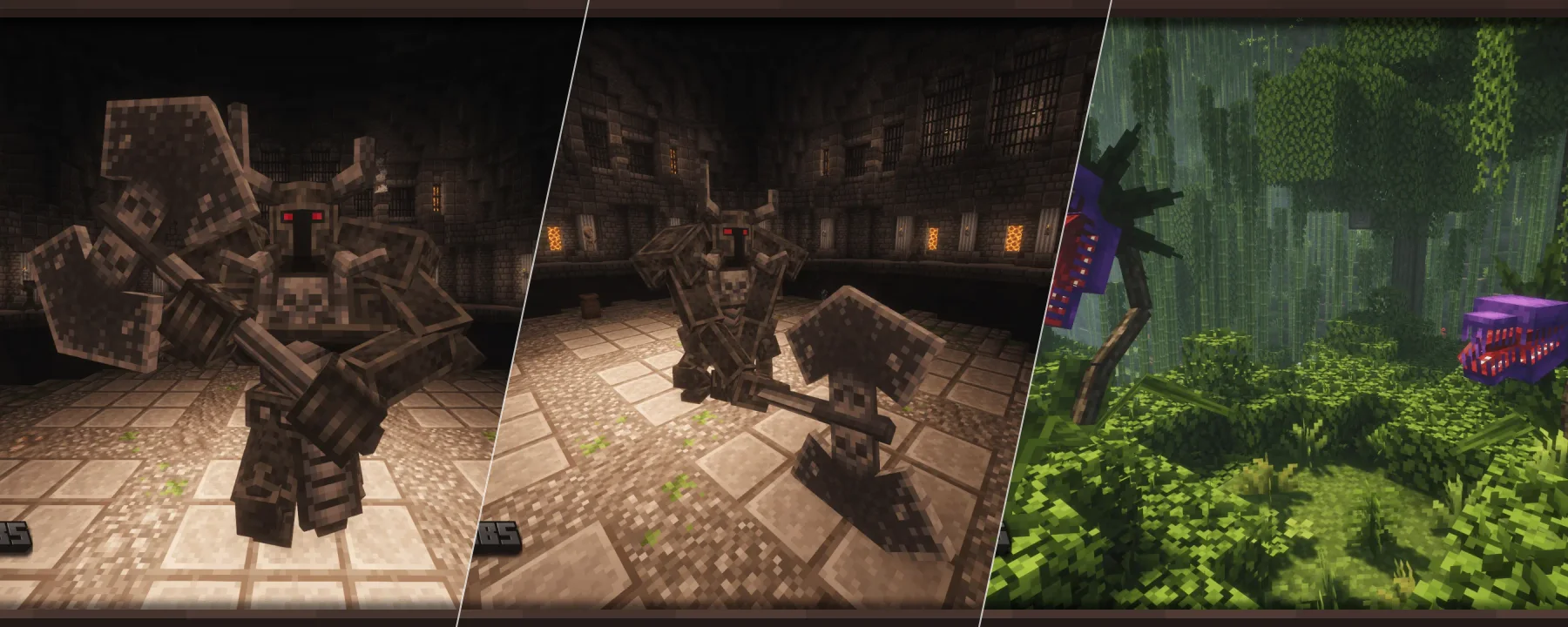 Excalibur | Mowzie's Mobs Support — Excalibur | Mowzie's Mobs Support screenshots 1–3