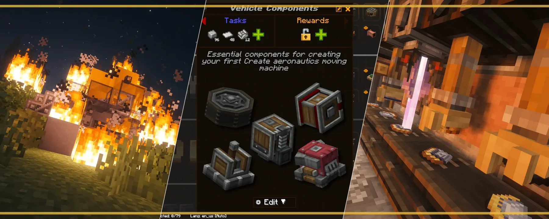 Create: New World | A Locked Progression Experience — Create: New World | A Locked Progression Experience screenshots 1–3