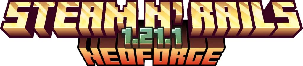 Steam 'n' Rails Neoforge — Steam 'n' Rails Neoforge screenshot