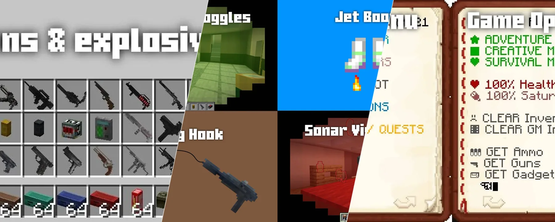 Guns, Gadgetery & Mission Editor — Guns, Gadgetery & Mission Editor screenshots 1–3
