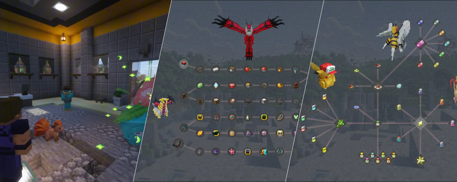 Immersive Cobblemon | With CobbleBrain, Cobblemon Addons & Quests (Cobblemon v1.8.2) — Immersive Cobblemon | With CobbleBrain, Cobblemon Addons & Quests (Cobblemon v1.8.2) screenshots 1–3