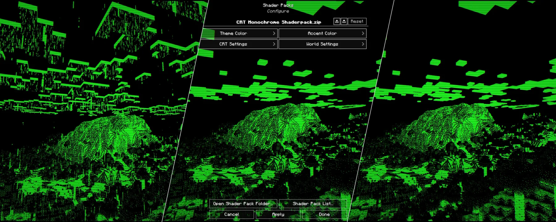 CRT Monochrome Shaders — CRT Monochrome Shaders screenshots 1–3