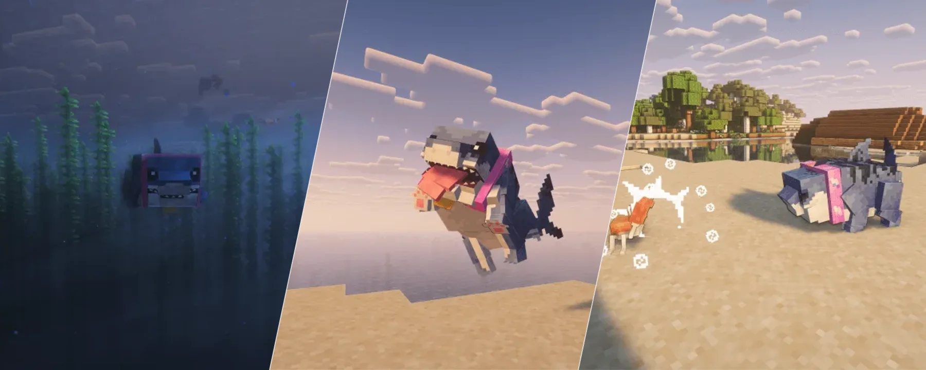 Jeff The Land Shark v.1 [Cobblemon 1.7] — Jeff The Land Shark v.1 [Cobblemon 1.7] screenshots 1–3