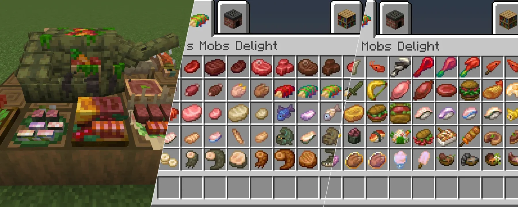 Alex's Mobs Delight — Alex's Mobs Delight screenshots 1–3