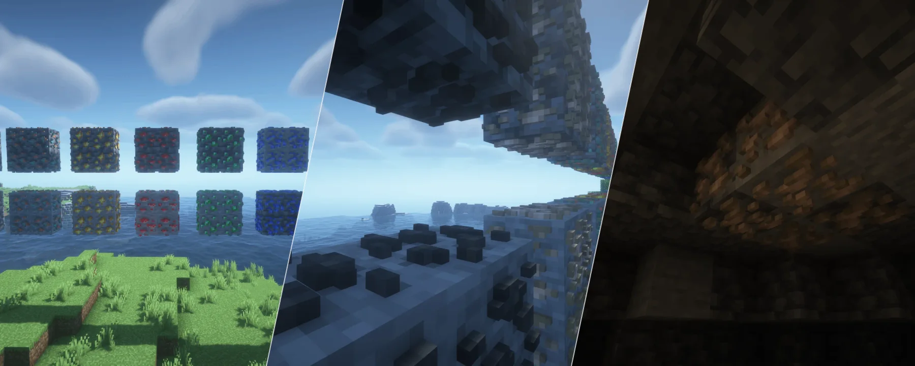Realistic Ores (3D Ores) — Realistic Ores (3D Ores) screenshots 1–3