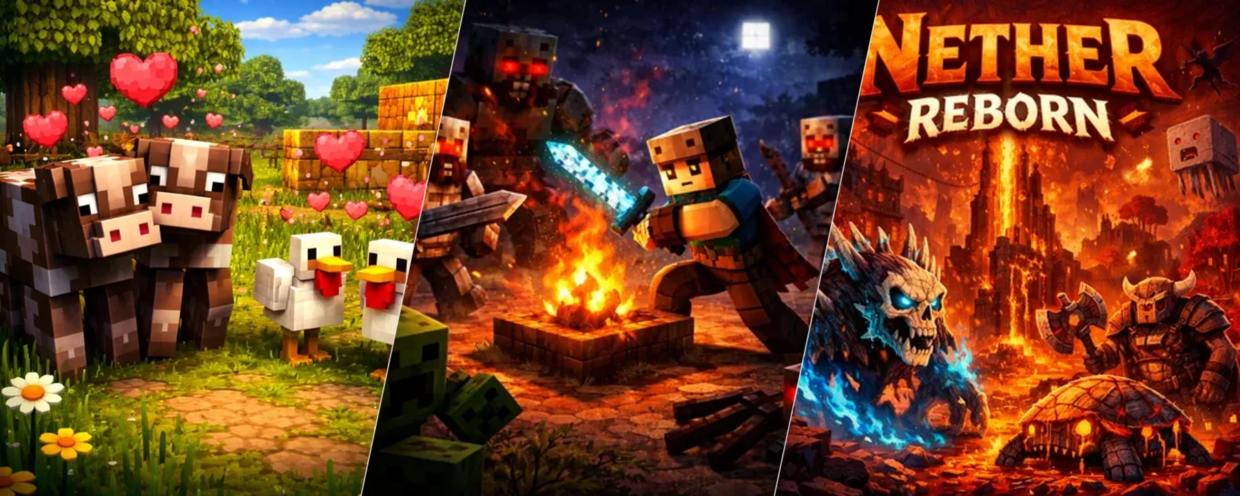 Quest Dimensions & Mob Hunts — Quest Dimensions & Mob Hunts screenshots 1–3