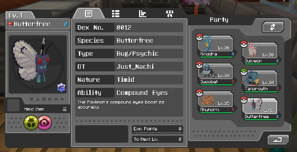 Complete Cobblemon Hacked Changes screenshot 1