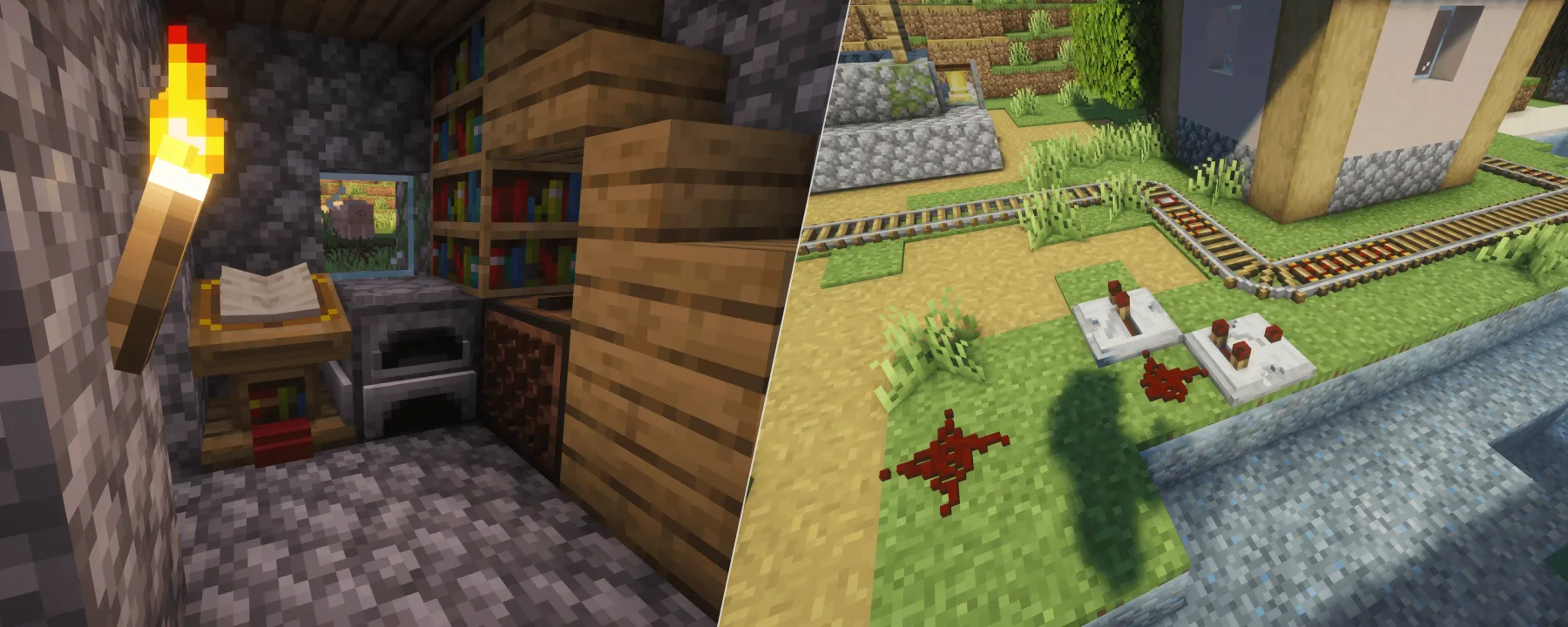 Realistic Redstone (3D Redstone) — Realistic Redstone (3D Redstone) screenshots 1–2