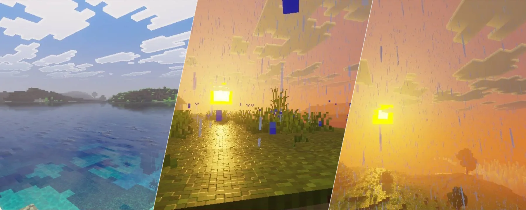 RayVisuals Bedrock Edition  — RayVisuals Bedrock Edition  screenshots 1–3