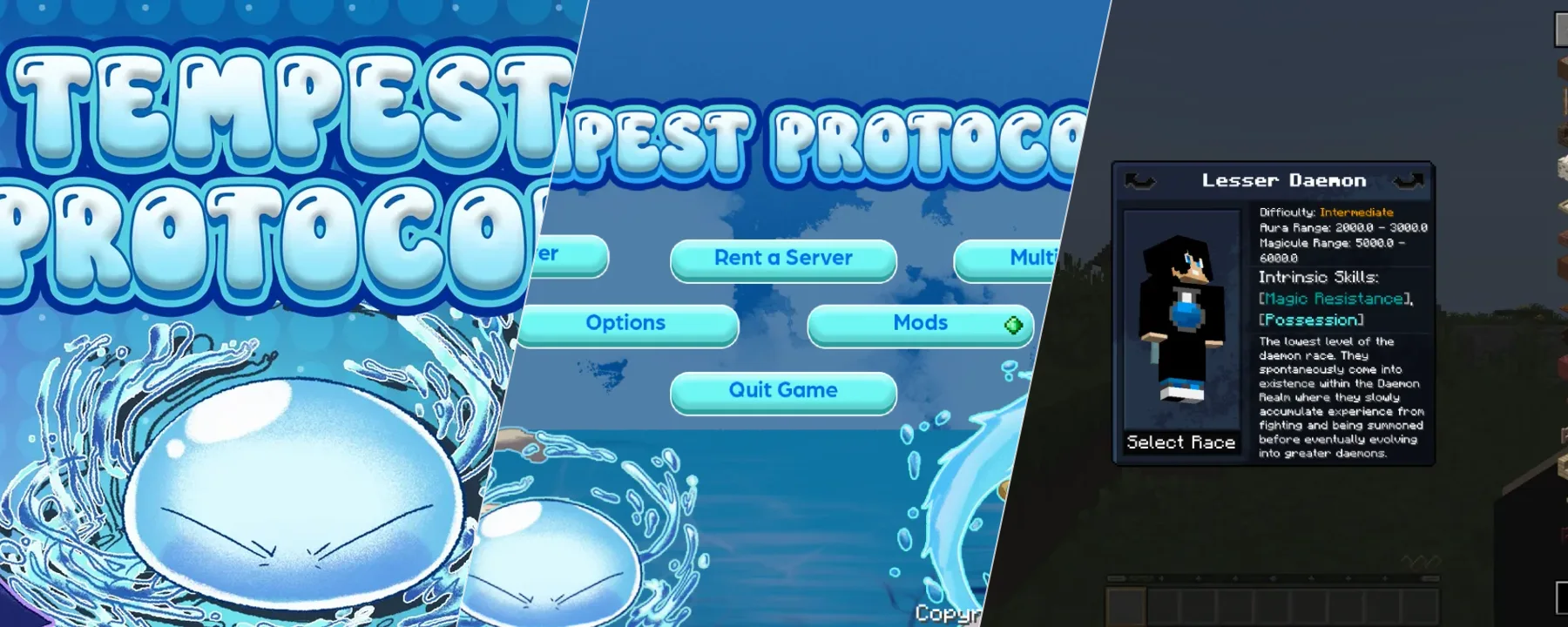 Tempest Protocol - Tensura RPG — Tempest Protocol - Tensura RPG screenshots 1–3