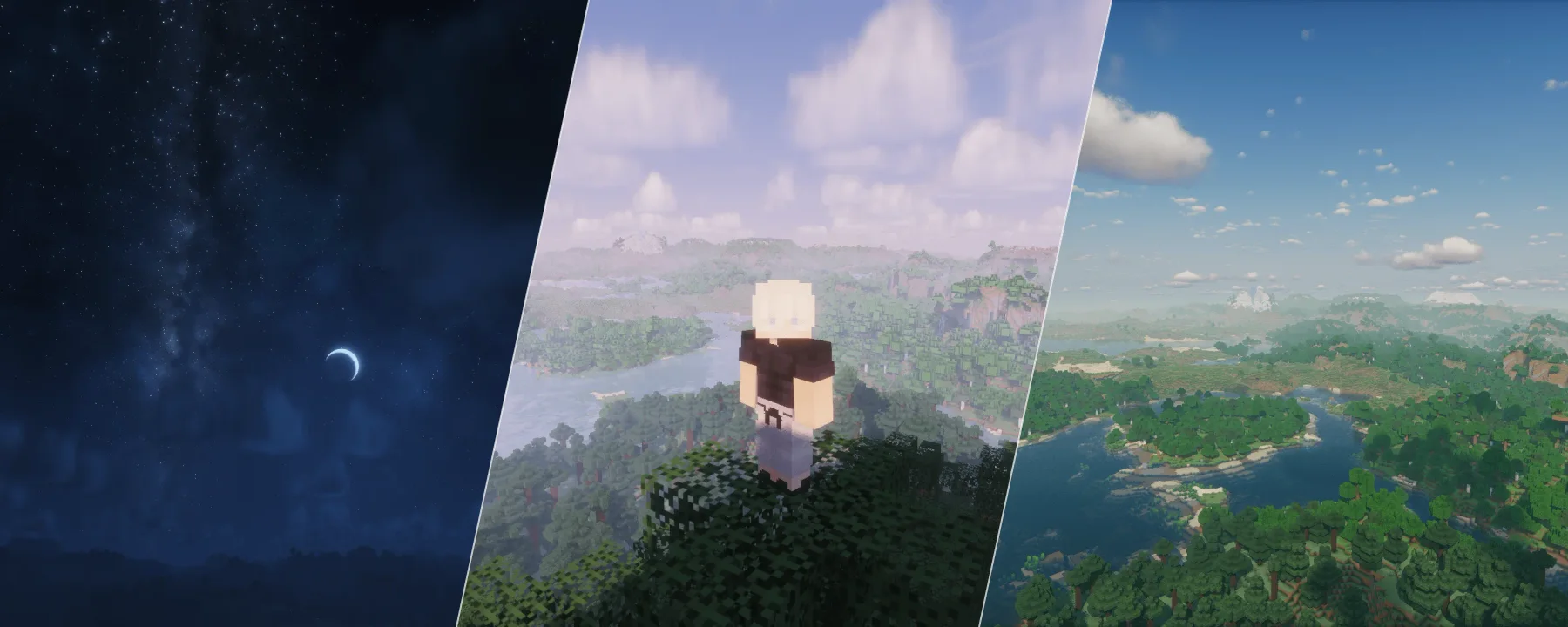 Voxy with Shaders(ultra optimization modpack) — Voxy with Shaders(ultra optimization modpack) screenshots 1–3