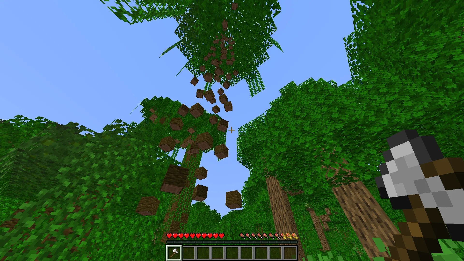 Falling Tree (Treecapitator) — screenshot using the pack