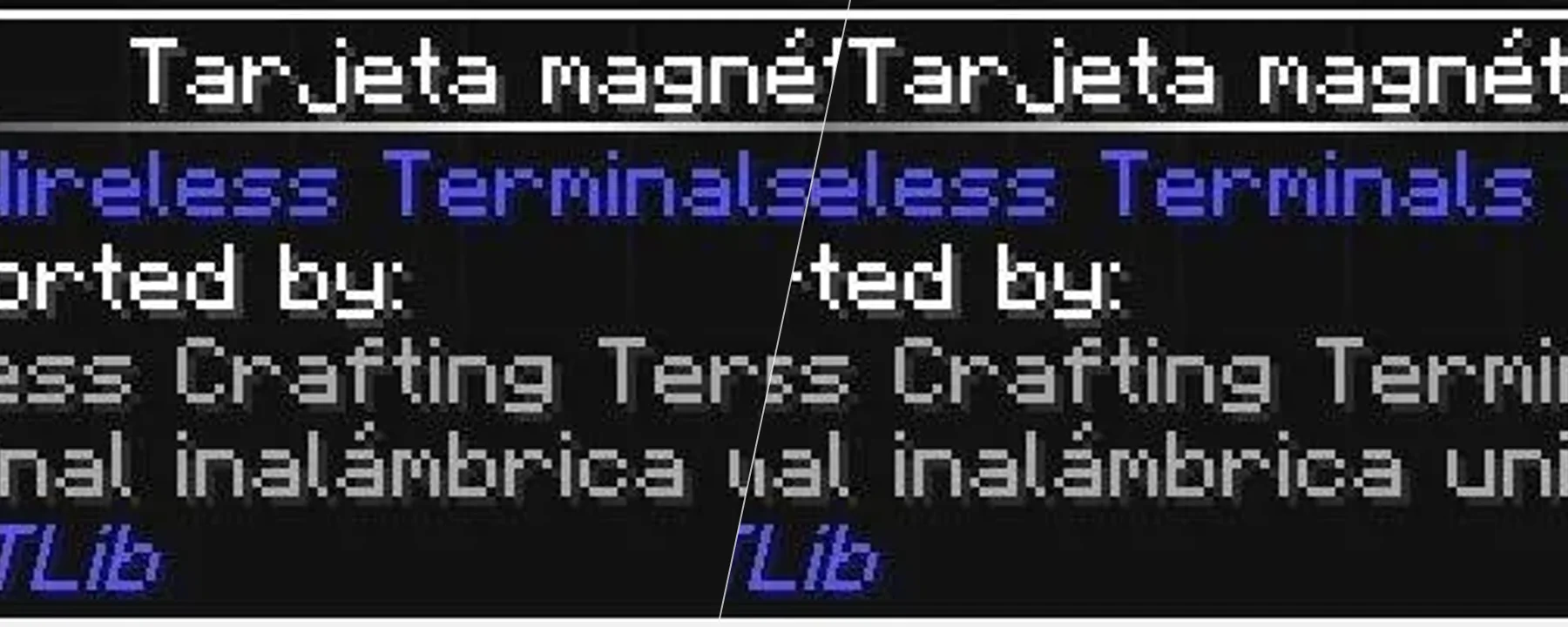 Amne's AE2WTLib Spanish Translations — Amne's AE2WTLib Spanish Translations screenshots 1–2
