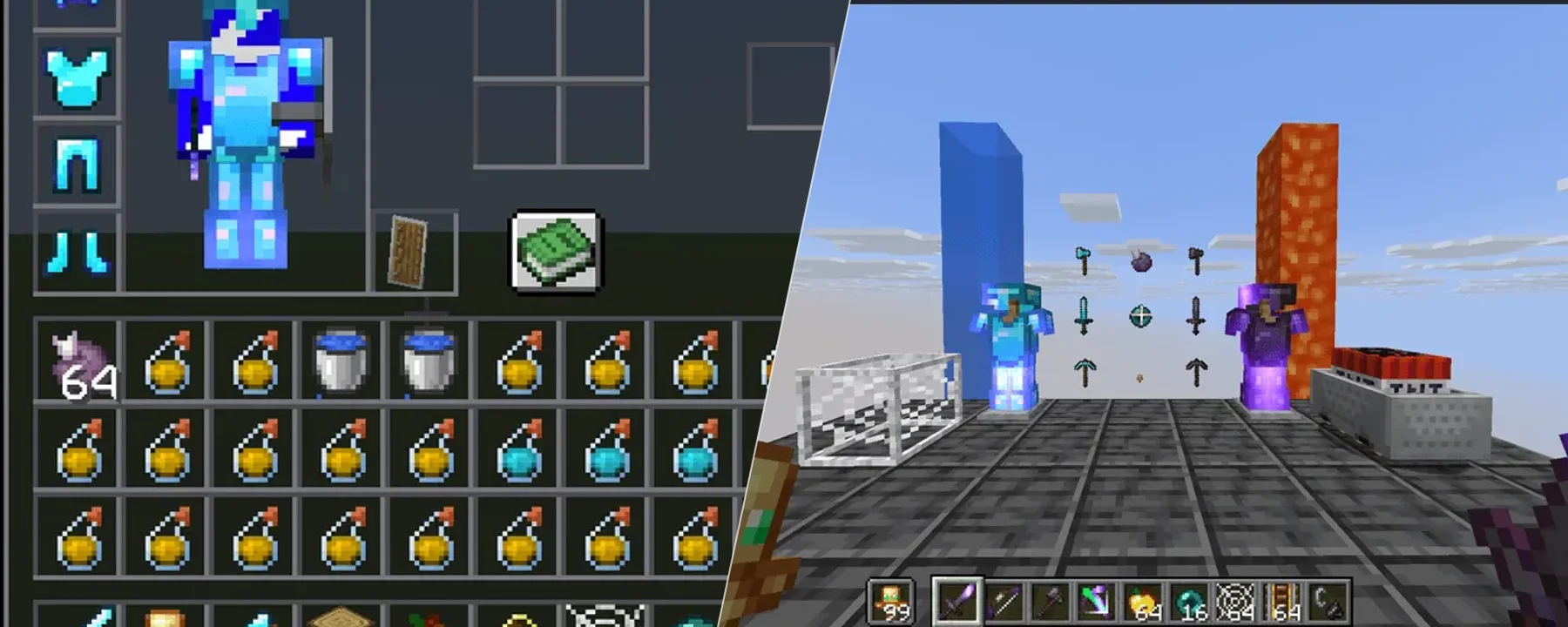 PVP texture pack — PVP texture pack screenshots 1–2