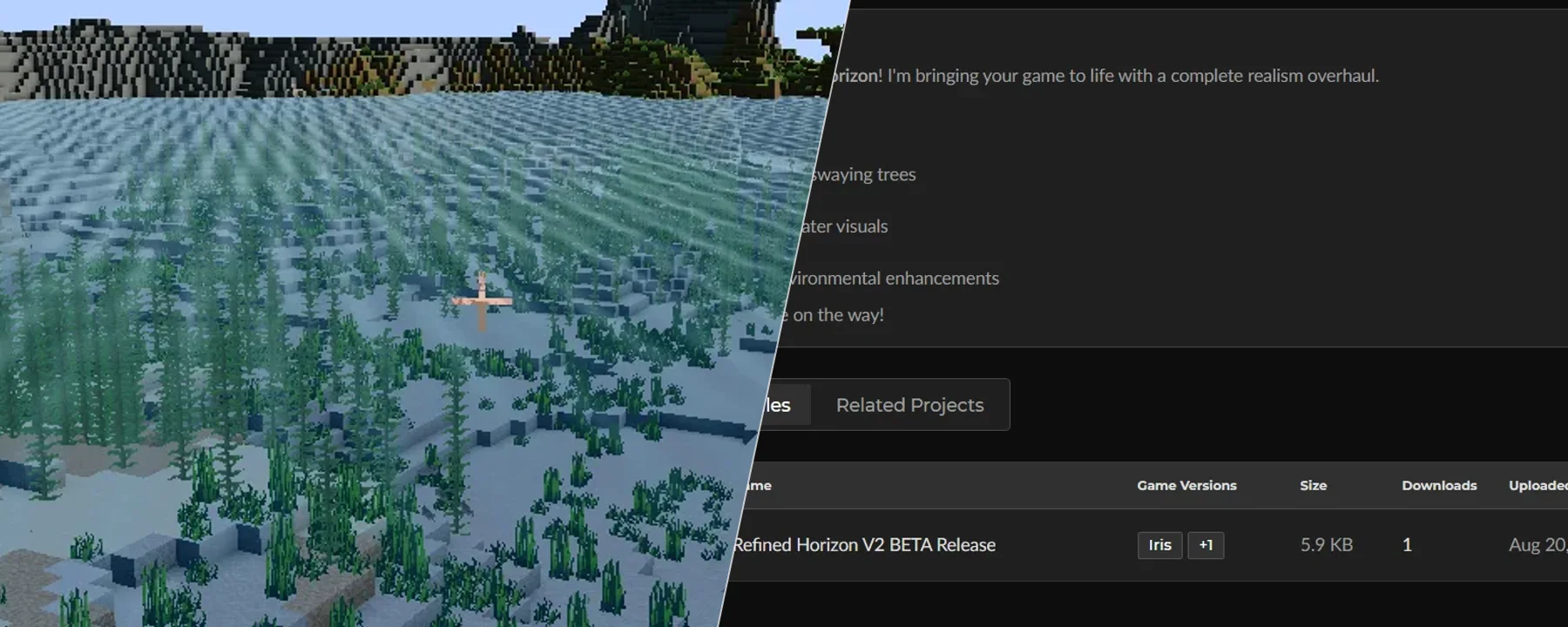 Refined Horizon — Refined Horizon screenshots 1–2