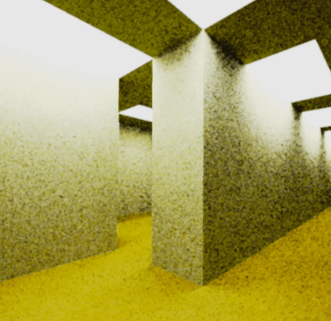 GPT_RT — showcasing the shader in the backrooms