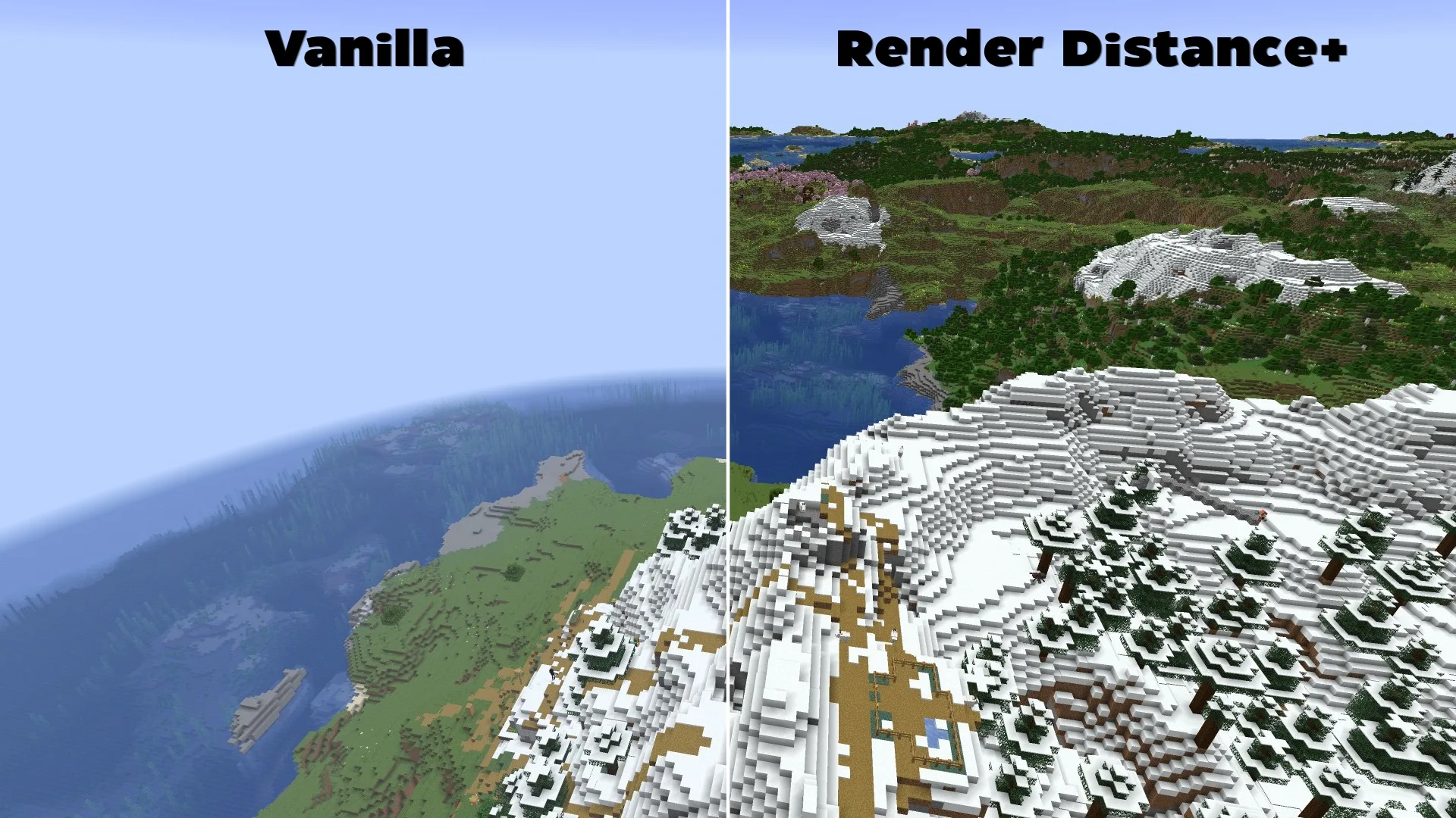 Render Distance+ — Render Distance+ screenshot