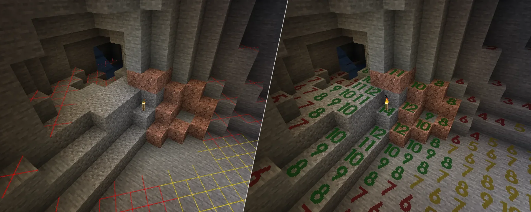 Light Level Overlay Reloaded — Light Level Overlay Reloaded screenshots 1–2