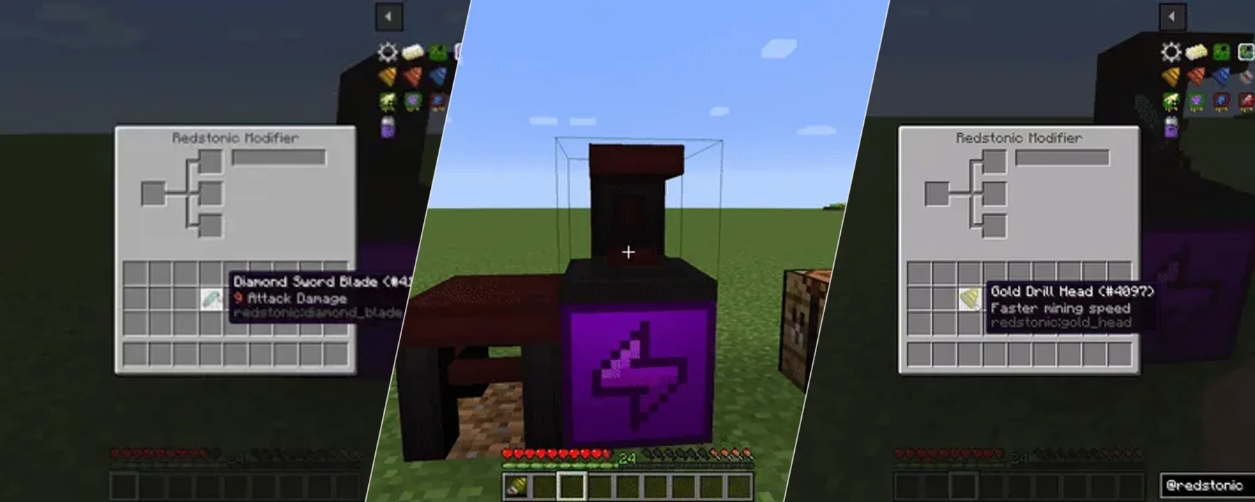 Redstonic — Redstonic screenshots 1–3