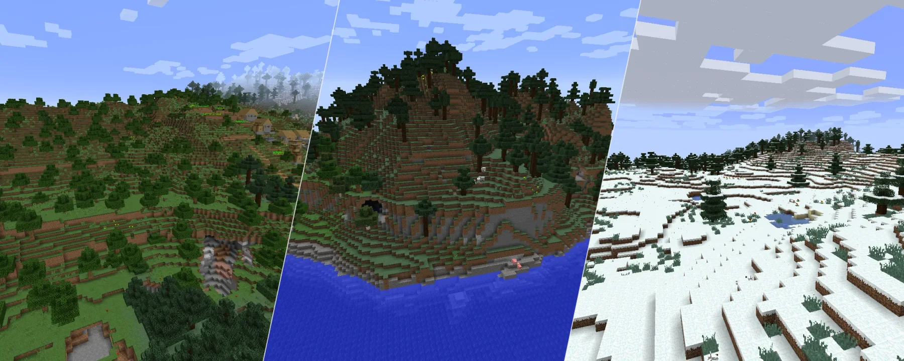 Alternate Terrain Generation — Alternate Terrain Generation screenshots 1–3