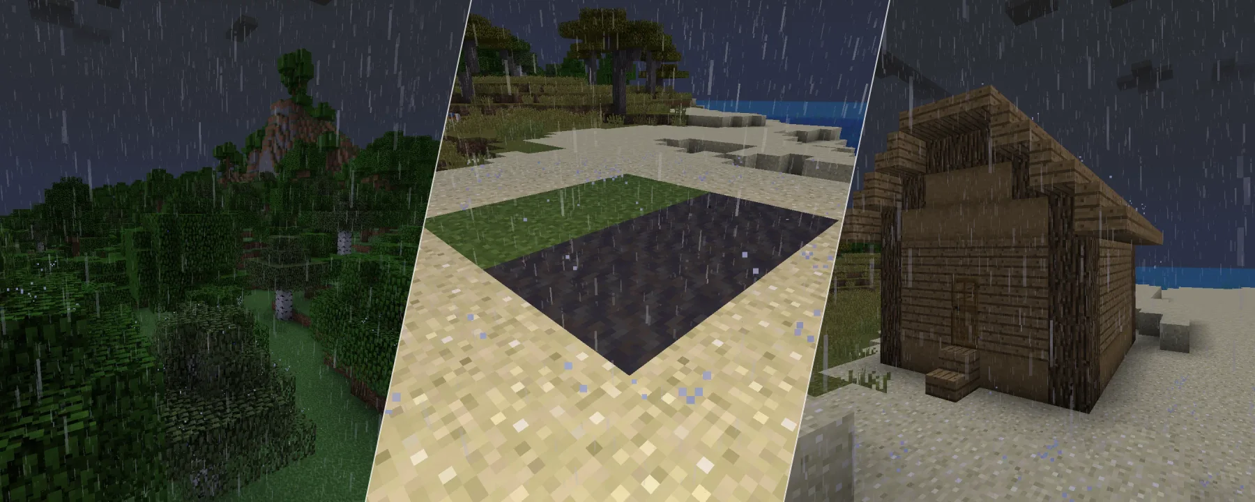 Realistic Rain — Realistic Rain screenshots 1–3