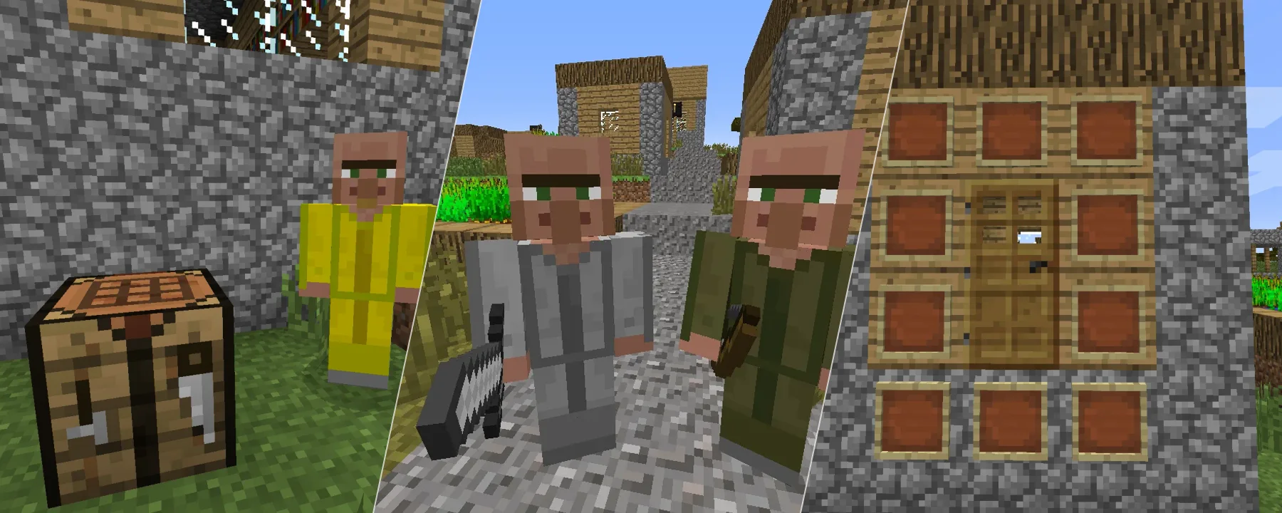 Helpful Villagers — Helpful Villagers screenshots 1–3