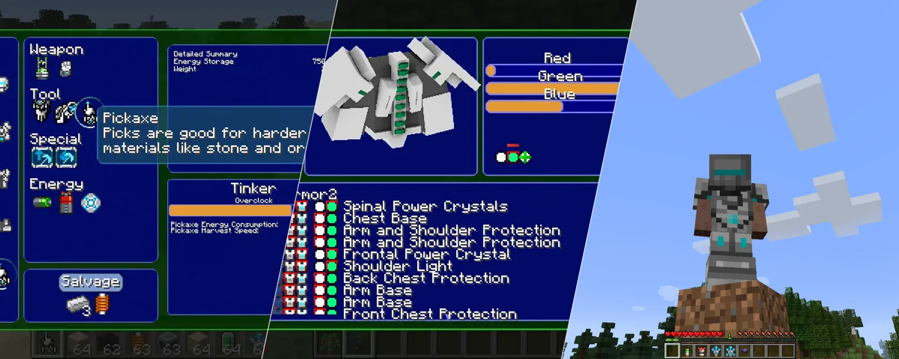 Modular Powersuits — Modular Powersuits screenshots 1–3