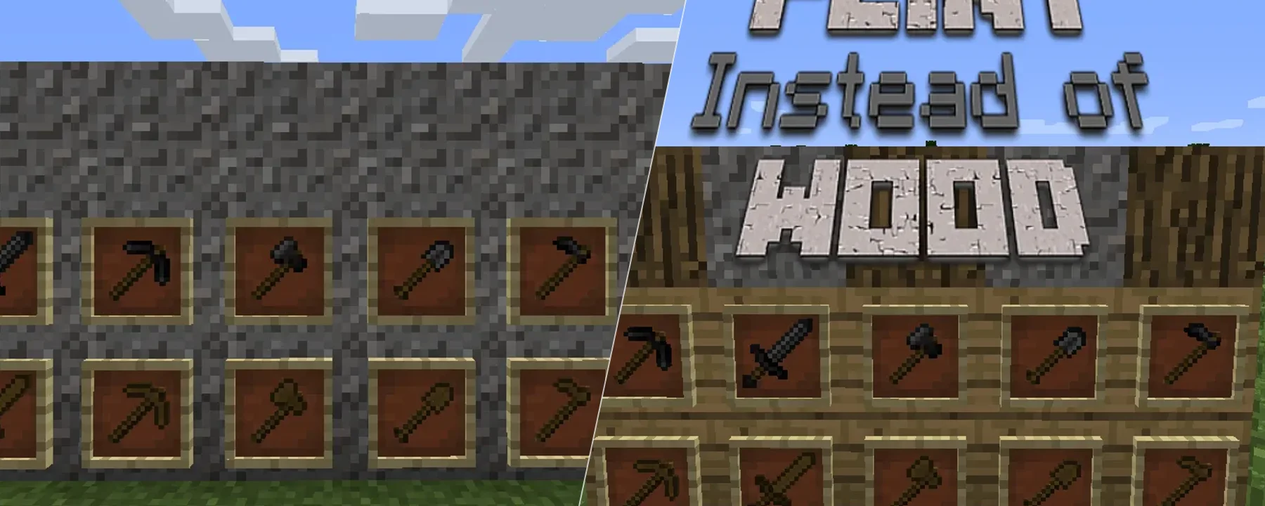 Flint Instead of Wood — Flint Instead of Wood screenshots 1–2