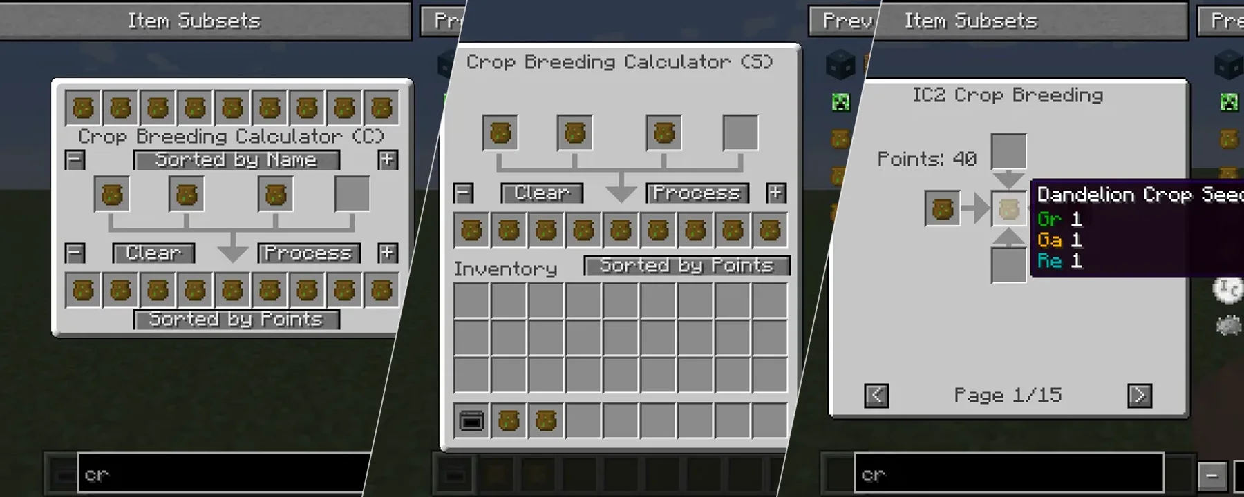 IC2 Crop-Breeding Plugin — IC2 Crop-Breeding Plugin screenshots 1–3