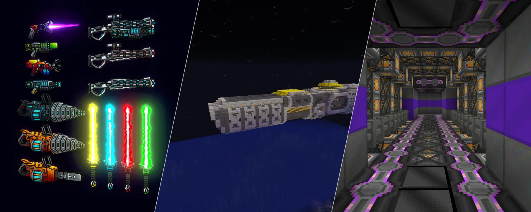 Futurepack Mod - Now with flyable Spaceships! — Futurepack Mod - Now with flyable Spaceships! screenshots 1–3