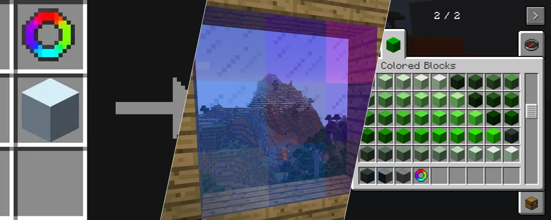 Flat Colored Blocks - For Forge — Flat Colored Blocks - For Forge screenshots 1–3
