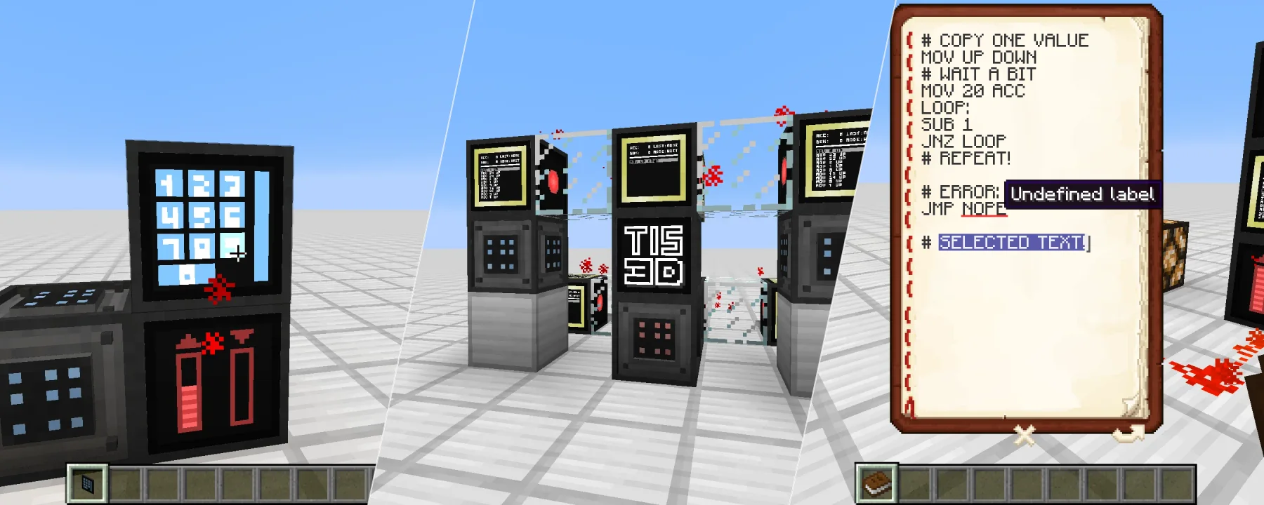 TIS-3D — TIS-3D screenshots 1–3