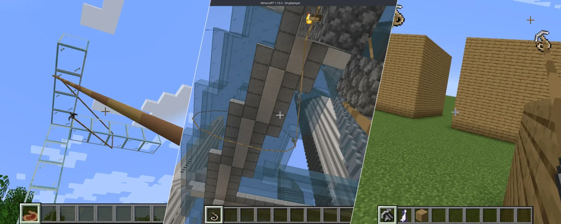 Grappling Hook Mod — Grappling Hook Mod screenshots 1–3