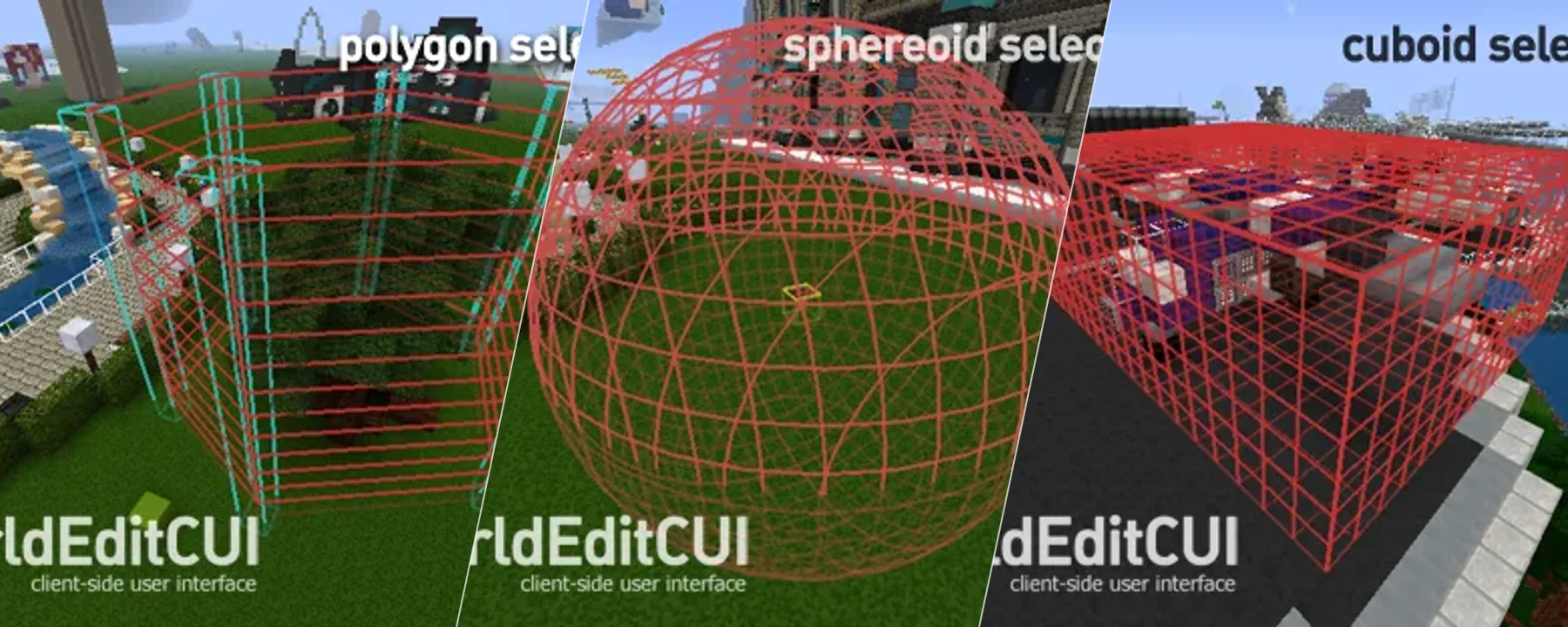 WorldEditCUI Forge Edition — WorldEditCUI Forge Edition screenshots 1–3
