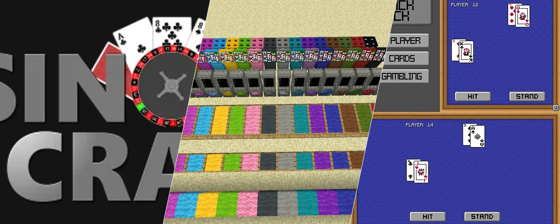 CasinoCraft — CasinoCraft screenshots 1–3
