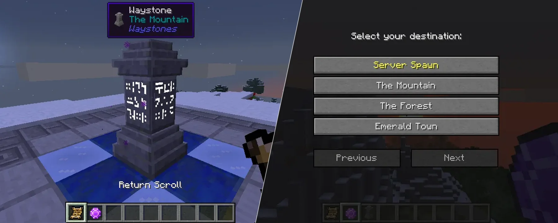 Waystones — Waystones screenshots 1–2