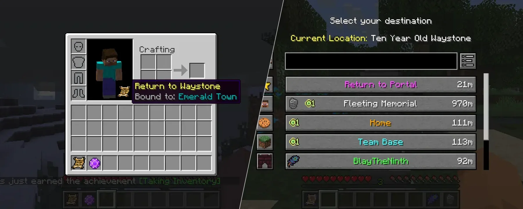 Waystones — Waystones screenshots 3–4