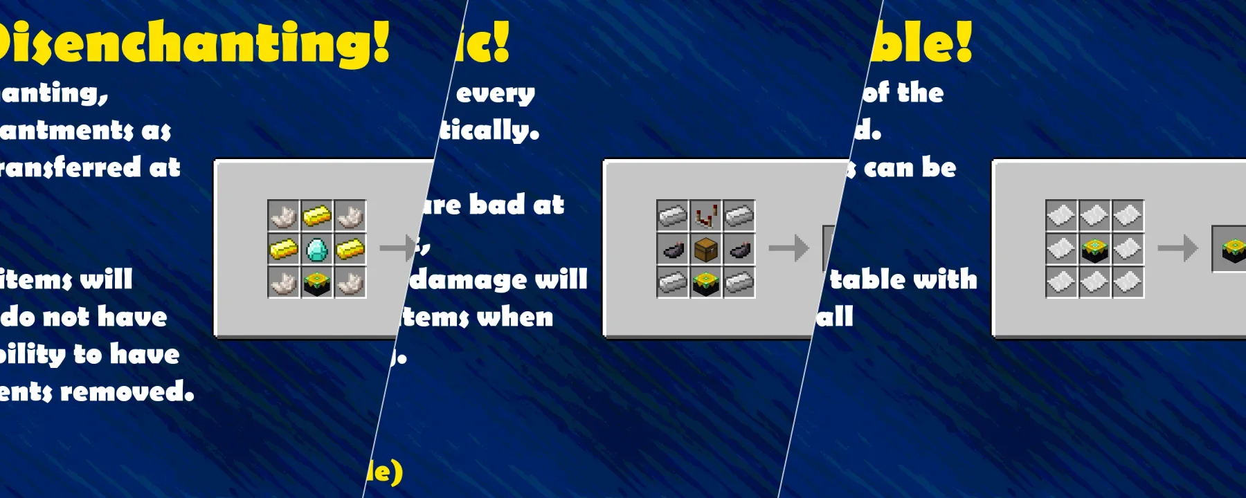 Disenchanter (The Disenchanter Mod) — Disenchanter (The Disenchanter Mod) screenshots 7–9