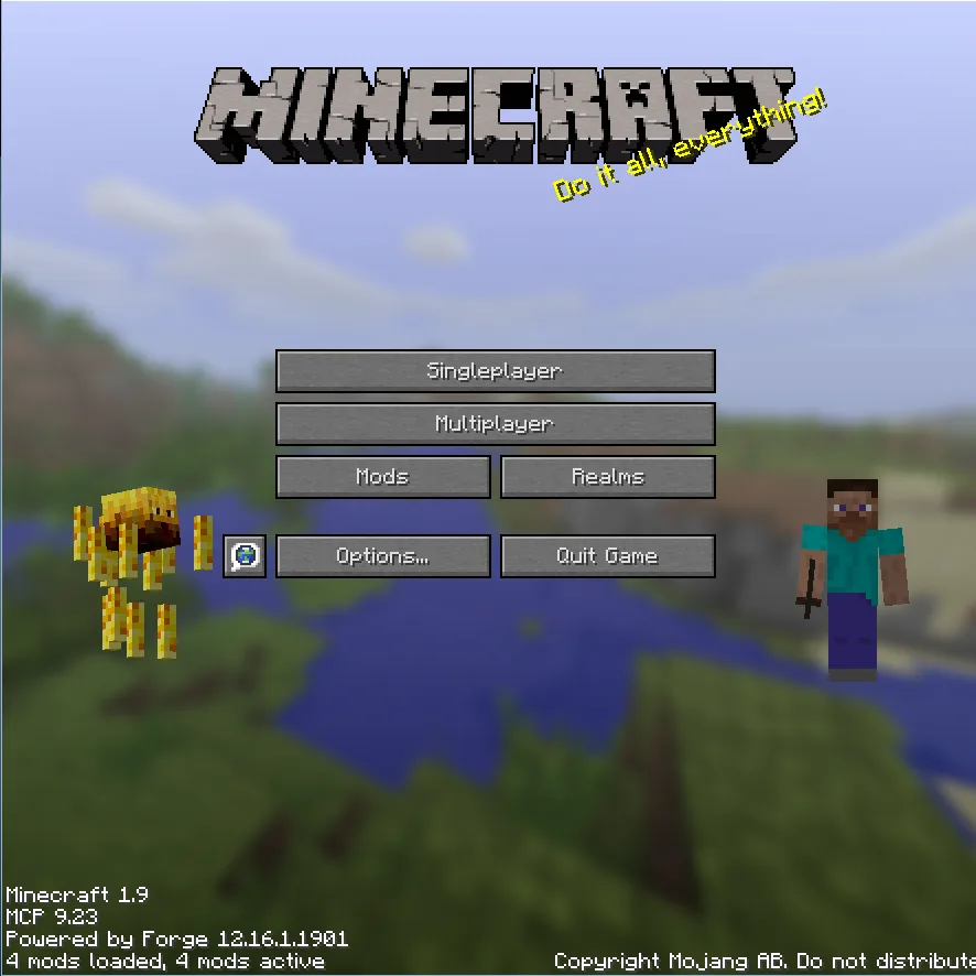 MenuMobs — Screenshot